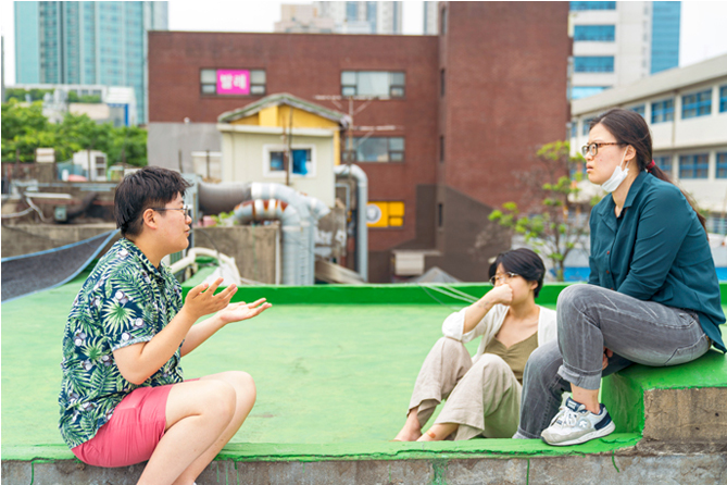 [필름고모리] <연극인이 만난 사람> 강한나X유혜민, 신혜인